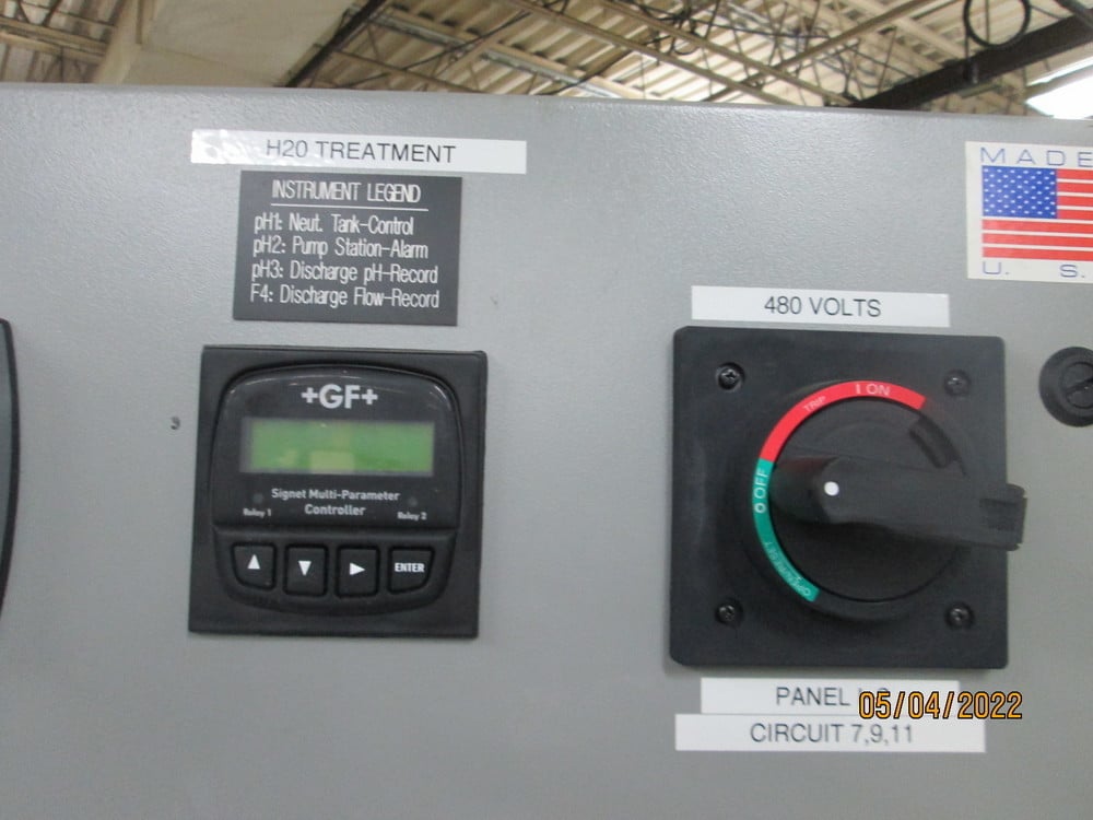 Aquas Group #GFS-CF10PHN, PH flow neutralization system, 2 pumps, 2 tubs - Image 5