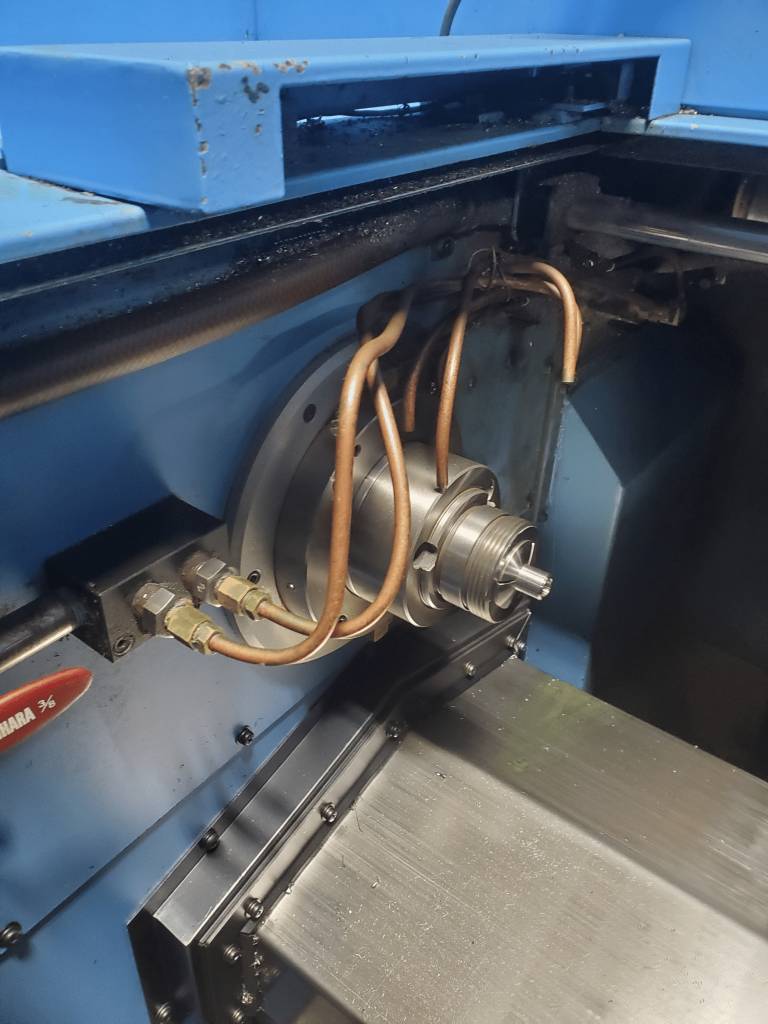 Takahashi Microstar #TNC-L02-NCL, CNC Gantry Lathe, 7" swing, 5" chuck, 1.3" bar, Fanuc 21-T, 1999 - Image 5