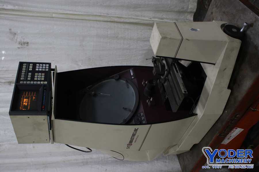 14" Scherr-Tumico #20-3600, bench top comparator, 10" x4" table area, 1992, #76146 - Image 9