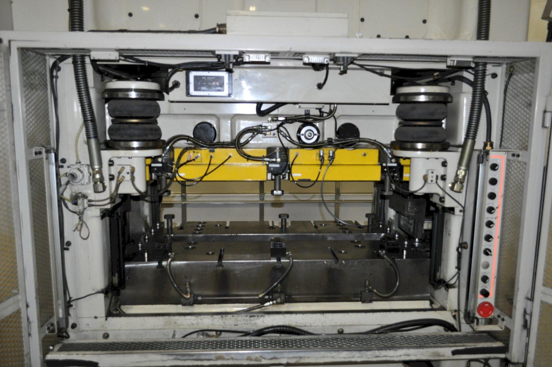 90 Ton, Lem #4508C, high speed straight side double crank, 3.1" stroke, 9.8" Shut Height, 45-150 SPM, 11" - Image 2