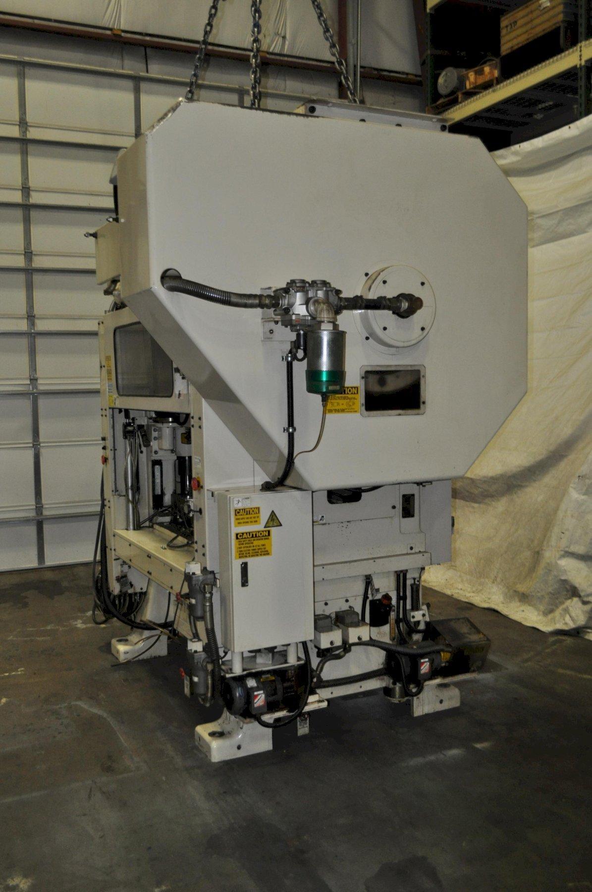 90 Ton, Lem #4508C, high speed straight side double crank, 3.1" stroke, 9.8" Shut Height, 45-150 SPM, 11" - Image 6