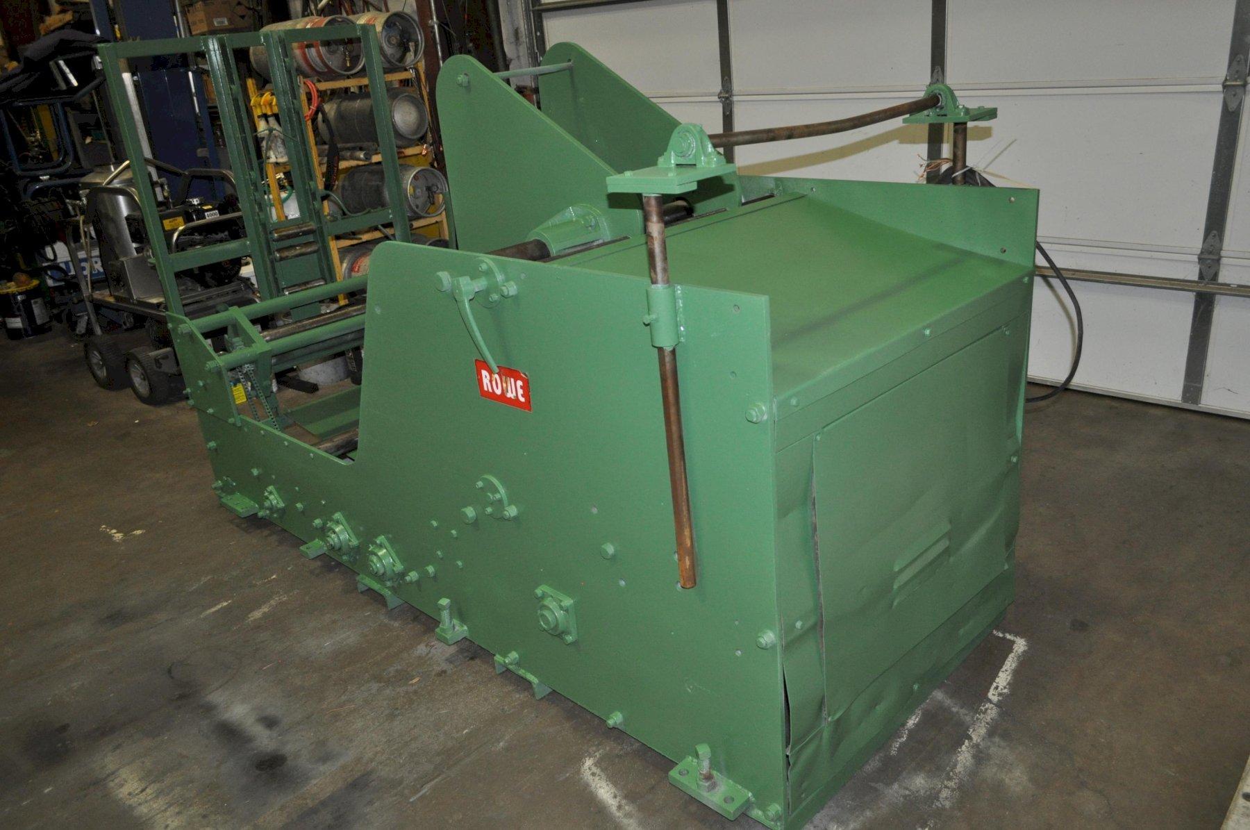 8000 lb. Rowe #8024J, 24" width, 50" outside dimension, loop switch, coil guides - Image 4