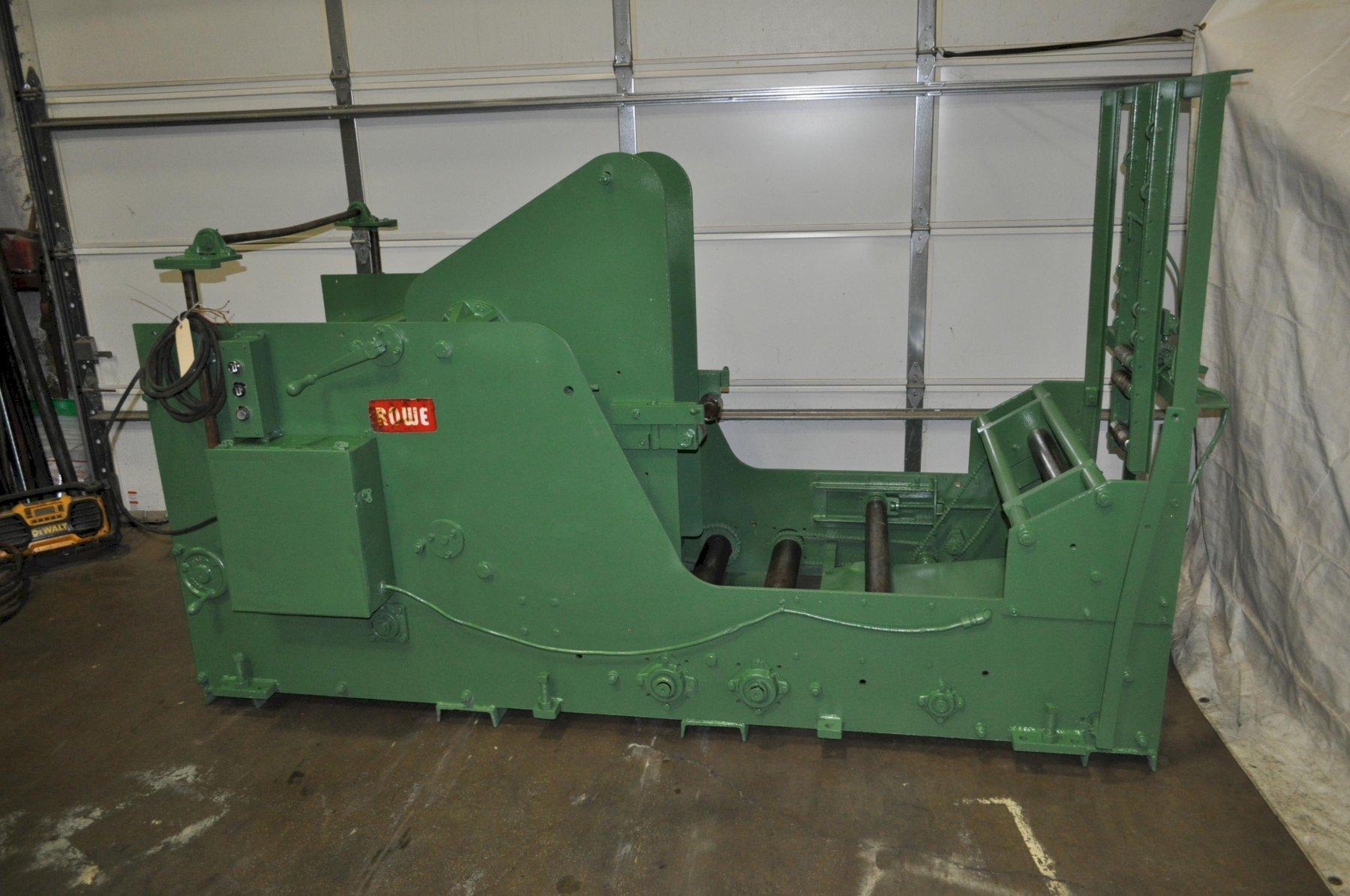 8000 lb. Rowe #8024J, 24" width, 50" outside dimension, loop switch, coil guides - Image 7