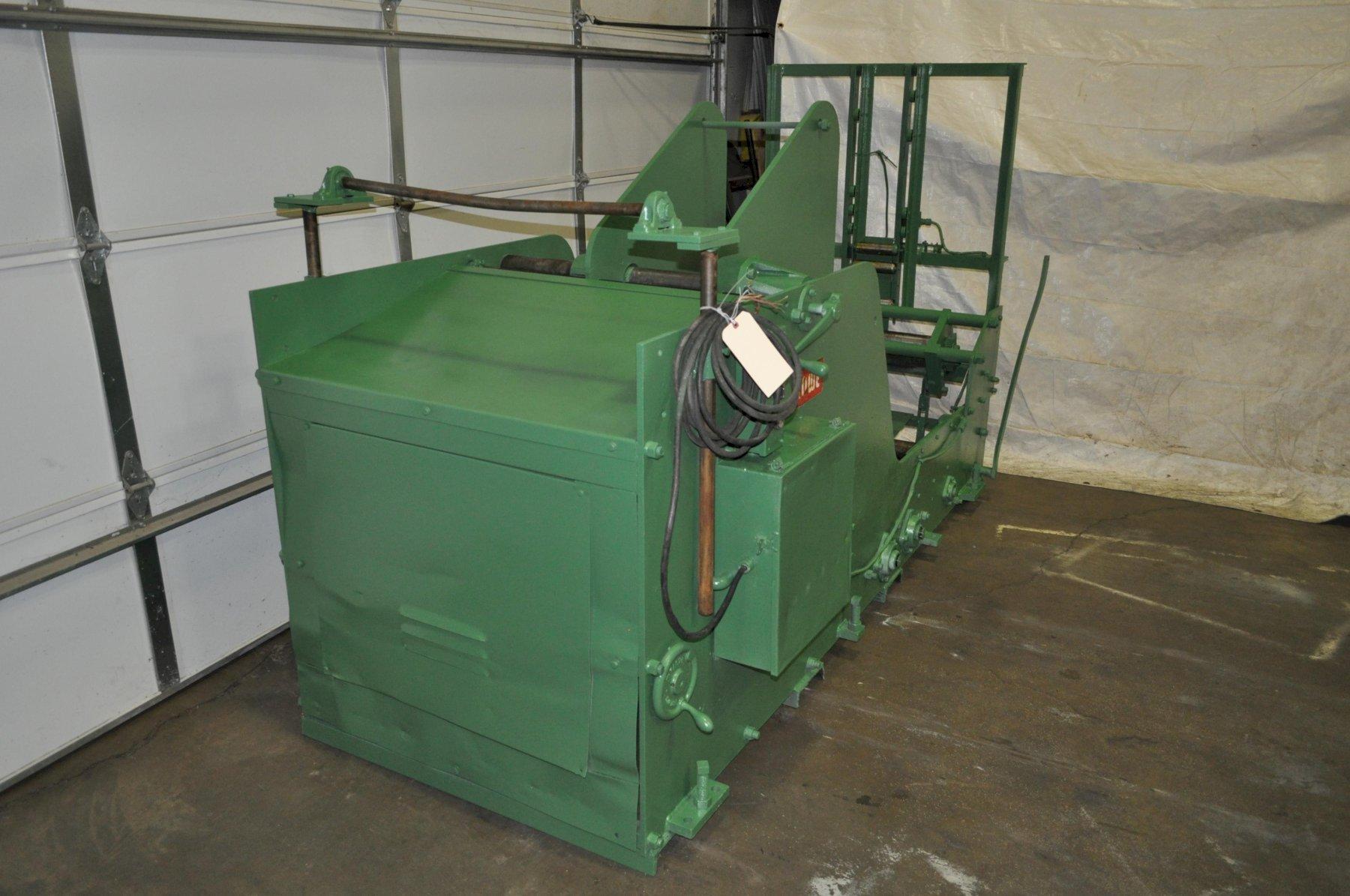 8000 lb. Rowe #8024J, 24" width, 50" outside dimension, loop switch, coil guides - Image 8