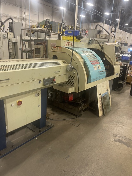 Mighty Viper #VT-12, CNC turning center, Fanuc 0TD, 15.7" swing, 8" chuck, 2" bar, 2002 - Image 1