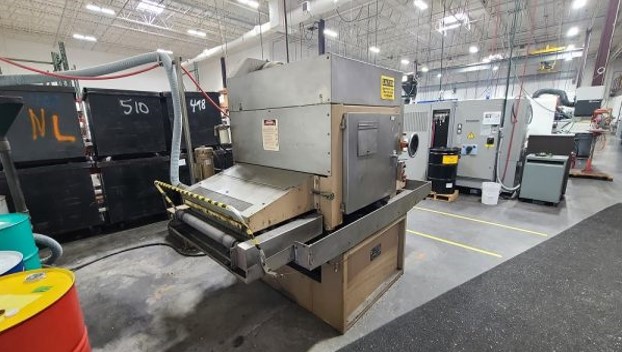 37" x 60" Timesavers #137-2HDCMW, 2-Head Belt Sander, 15-45 FPM - Image 3