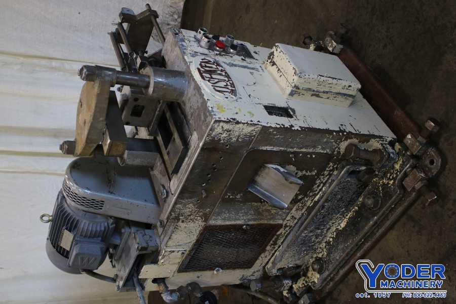 18 Ton, Tishken #CO-6-2, high speed cut-off press, 2 stroke, 8 bten post, 3 HP, #75075 - Image 3