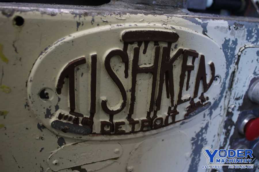 18 Ton, Tishken #CO-6-2, high speed cut-off press, 2 stroke, 8 bten post, 3 HP, #75075 - Image 5