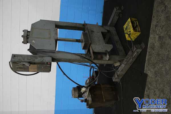 50 Ton, Custom, H-frame hydraulic shop press, 15" stroke, 44" x10" bed, 5 HP, #75140 - Image 1
