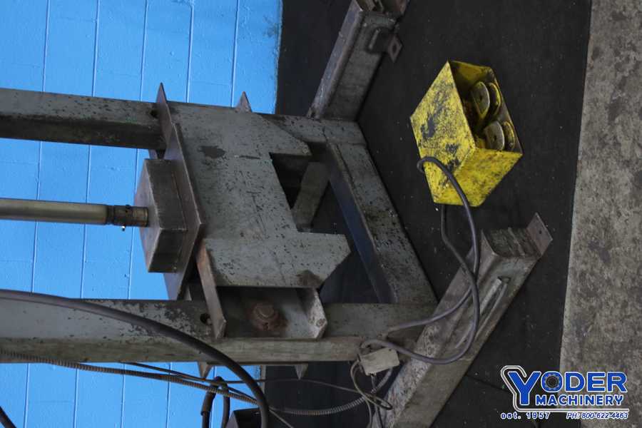 50 Ton, Custom, H-frame hydraulic shop press, 15" stroke, 44" x10" bed, 5 HP, #75140 - Image 2