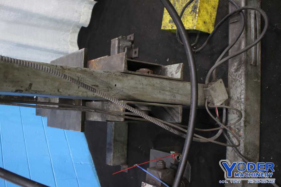 50 Ton, Custom, H-frame hydraulic shop press, 15" stroke, 44" x10" bed, 5 HP, #75140 - Image 7