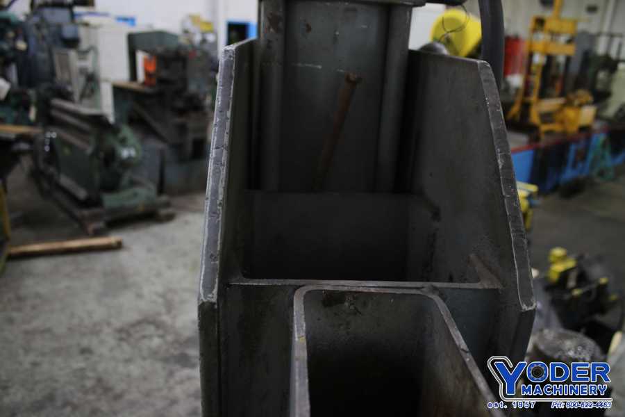 50 Ton, Custom, H-frame hydraulic shop press, 15" stroke, 44" x10" bed, 5 HP, #75140 - Image 9