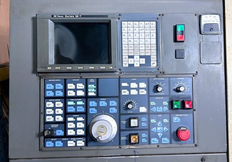 Hardinge #Conquest-T42, CNC turning center, 21.2" swing, 6" chuck, 1.6" bar, 9" diameter, 13.1" length, 10 HP - Image 4