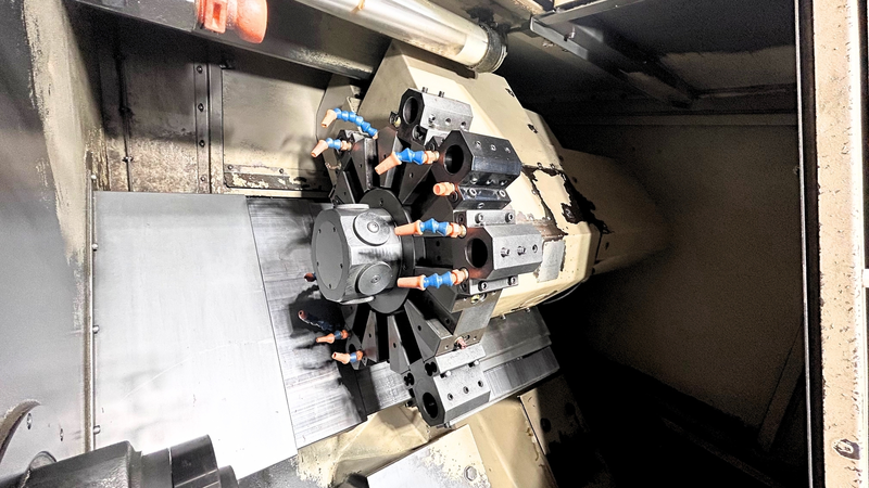 Hardinge #Conquest-T42, CNC turning center, 21.2" swing, 6" chuck, 1.6" bar, 9" diameter, 13.1" length, 10 HP - Image 6