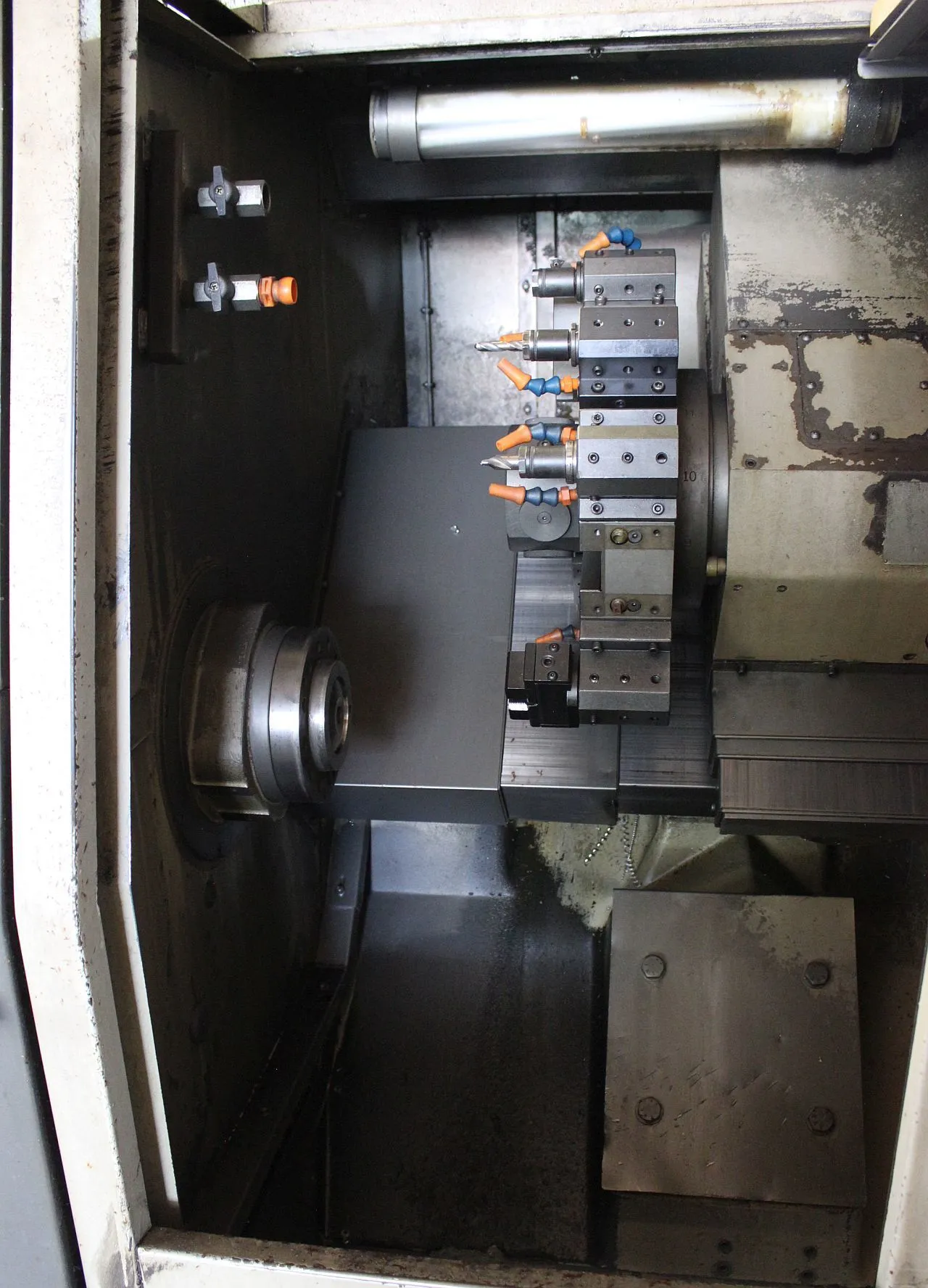 Hardinge #Conquest-T42, CNC turning center, 21.2" swing, 6" chuck, 1.6" bar, 9" diameter, 13.1" length, 10 HP - Image 10