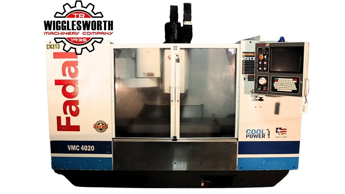 Fadal #VMC4020HT, vertical machining center, 21 automatic tool changer, 40" X, 20" Y, 28" Z, 10000 RPM, #40 - Image 1