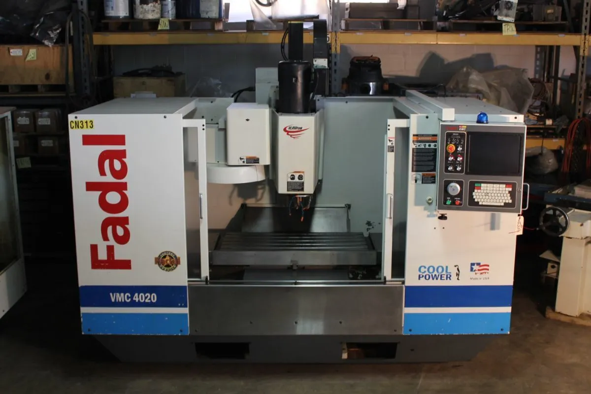 Fadal #VMC4020HT, vertical machining center, 21 automatic tool changer, 40" X, 20" Y, 28" Z, 10000 RPM, #40 - Image 2