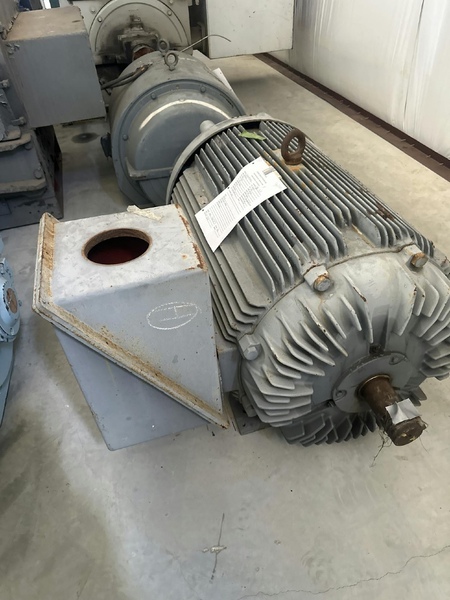 200 HP 1188 RPM Siemens, Frame 509US, TEFC, BB, used, 4160 Volts - Image 1