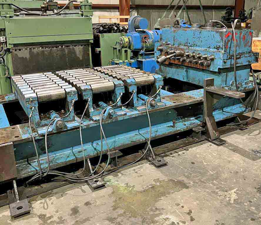 75" x .375" Mesta, leveler, 17 rolls, 4" diameter x 80" face work rolls - Image 5