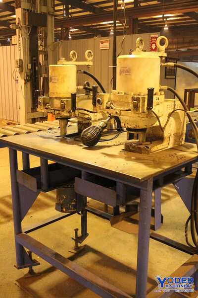 100 Ton, Franklin #F5100-FX6, hydraulic portable punch w/hydraulic unit, 10 HP, #65908 - Image 1