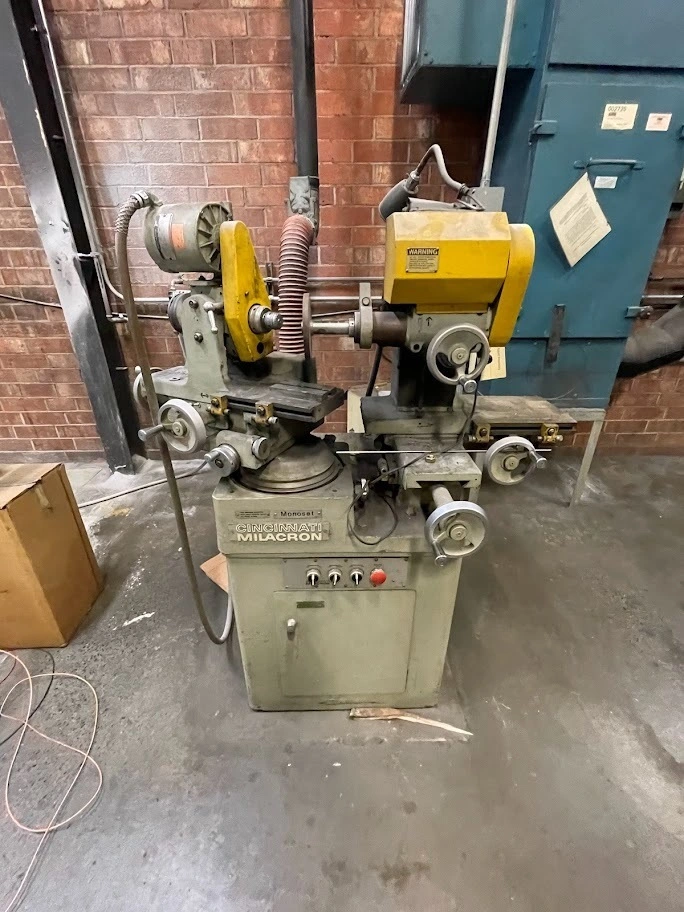 Cincinnati Monoset #MT, Tool & cutter Grinder, 12" swing, 4" wheel diameter, 0-850 RPM - Image 1
