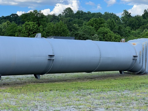 GEA flash dryer, partial gas recycling system, mineral drying, mild steel construction, unused, 2019 - Image 6