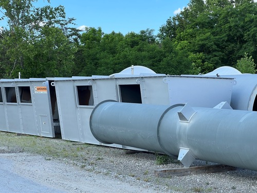GEA flash dryer, partial gas recycling system, mineral drying, mild steel construction, unused, 2019 - Image 7