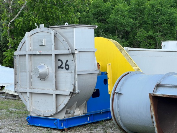 GEA flash dryer, partial gas recycling system, mineral drying, mild steel construction, unused, 2019 - Image 8