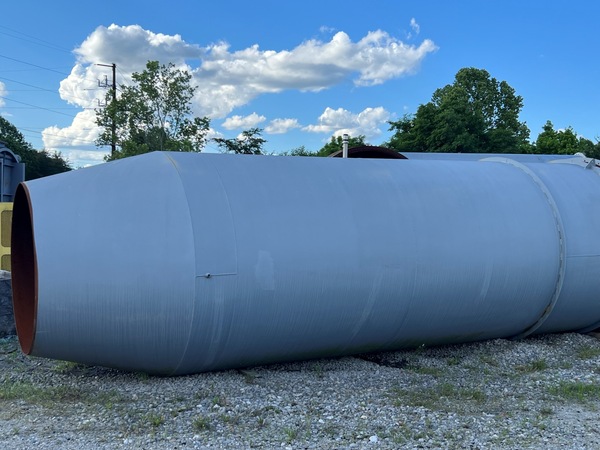 GEA flash dryer, partial gas recycling system, mineral drying, mild steel construction, unused, 2019 - Image 9