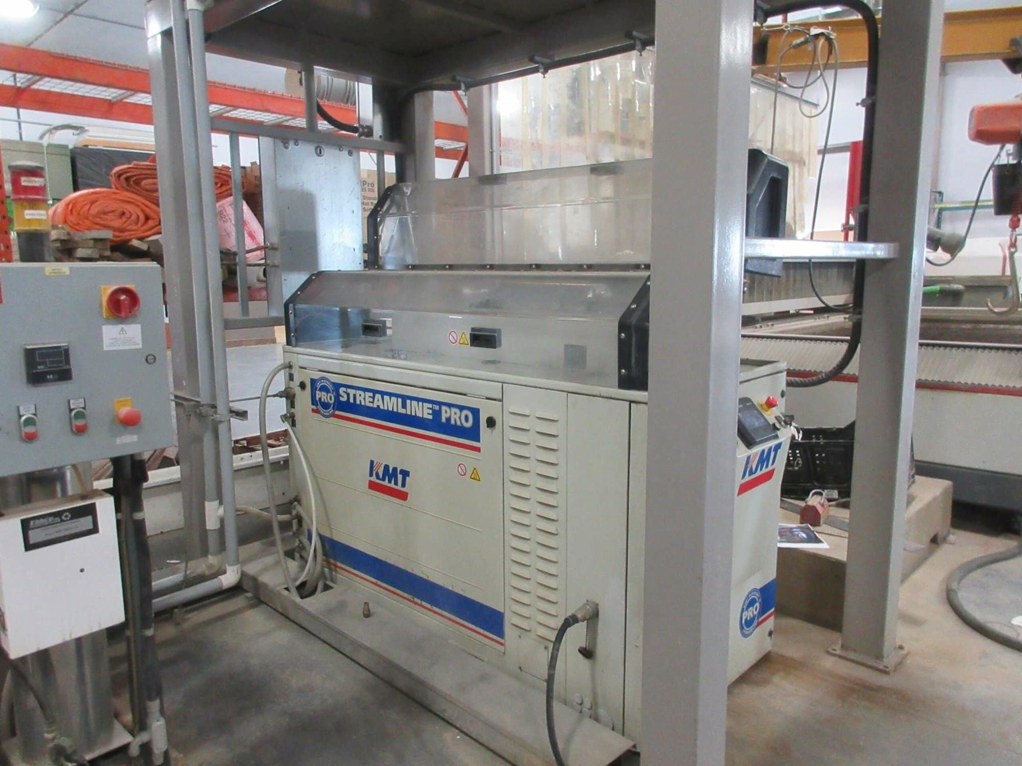 Mitsubishi #MWX4-612, Waterjet, 6' x 12', upgraded KMT Intensifier (Pro 60) 90000 psi, 2012 - Image 2