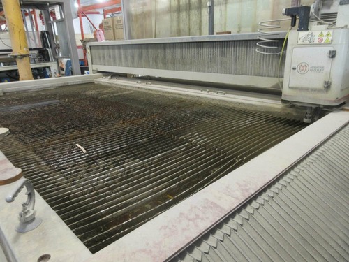 Mitsubishi #MWX4-612, Waterjet, 6' x 12', upgraded KMT Intensifier (Pro 60) 90000 psi, 2012 - Image 3