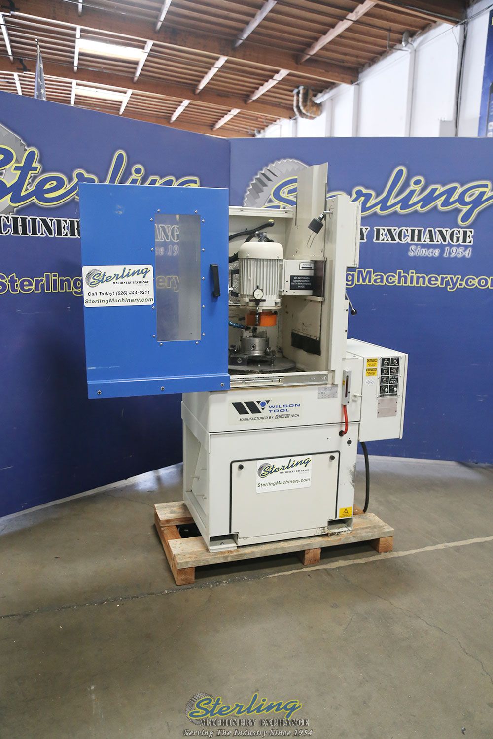 DCM Tech #PDG-5-3, automatic punch & die rotary surf grinder, 18