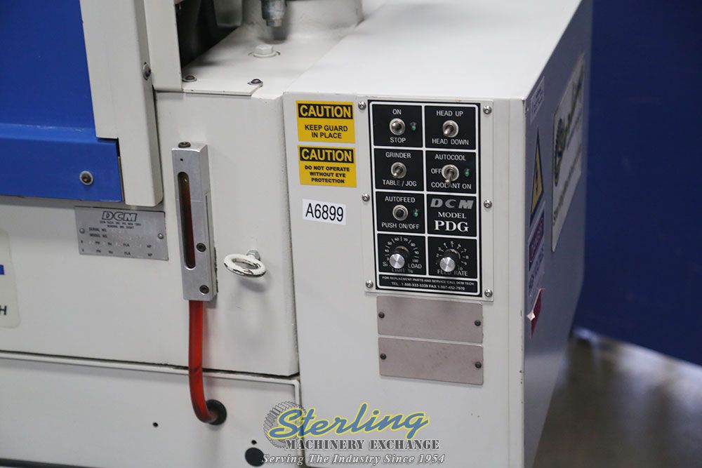 DCM Tech #PDG-5-3, automatic punch & die rotary surf grinder, 18