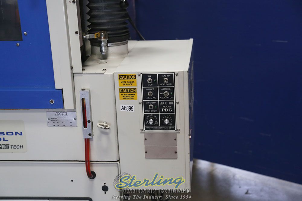 DCM Tech #PDG-5-3, automatic punch & die rotary surf grinder, 18