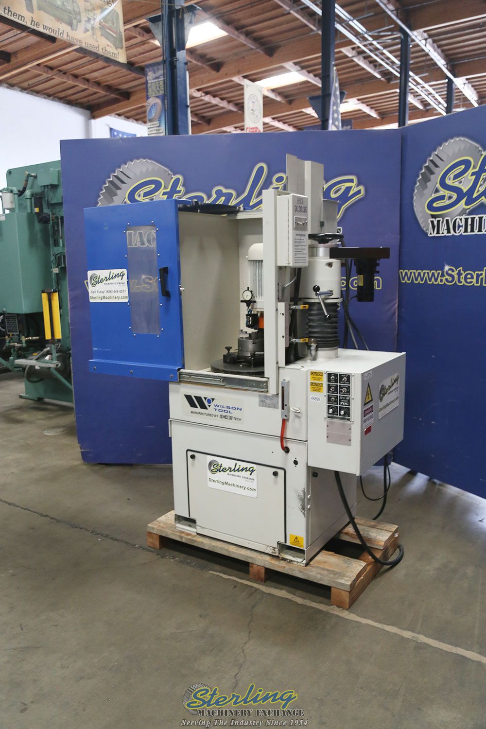 DCM Tech #PDG-5-3, automatic punch & die rotary surf grinder, 18" diameter, 1-1/4"hole, 6.5" 3-jaw chuck, 6 - Image 10
