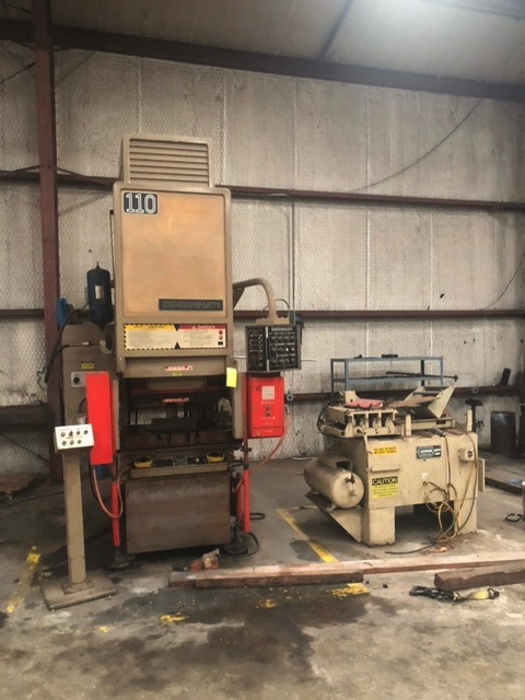 Cincinnati #OBS110, hydraulic gap frame press, 10" stroke, 6.25" Shut Height, 25 HP - Image 1