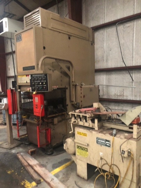 Cincinnati #OBS110, hydraulic gap frame press, 10" stroke, 6.25" Shut Height, 25 HP - Image 2