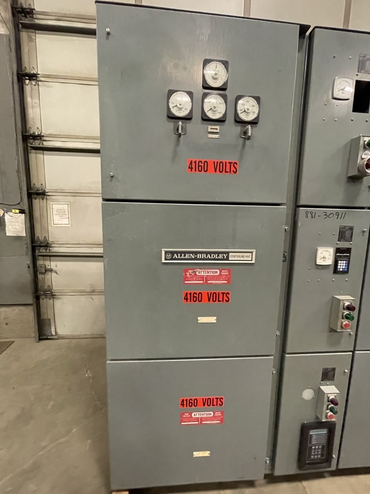 400 Amp. Allen-Bradley Bradley 800A BUS, Centerline-HVC, 5000 Volts starters 1502-V4C1D1 269 relay - Image 5