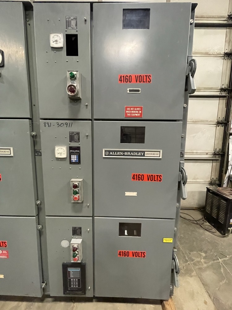 400 Amp. Allen-Bradley Bradley 800A BUS, Centerline-HVC, 5000 Volts starters 1502-V4C1D1 269 relay - Image 6