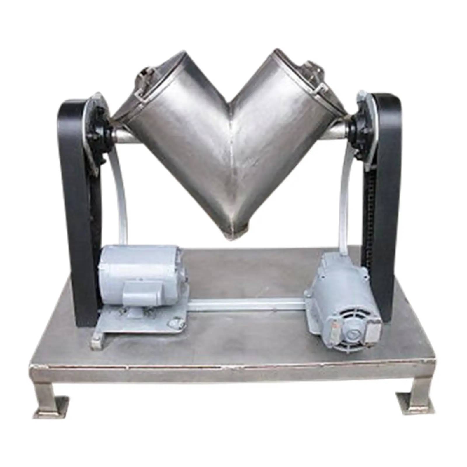 V-Style Blender, (2) 5-1/2" inside blades, 9-1/2" diameter x 17" straight wall, 3/4 HP - 3450 RPM & 1/6 HP - - Image 1