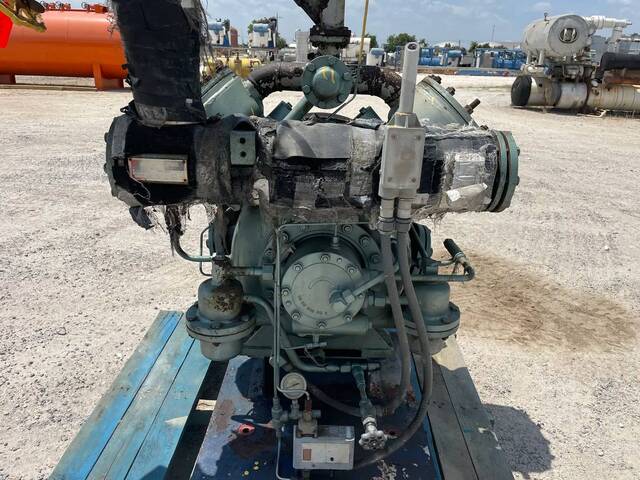 Grasso #RC-211, 2-Cylinder Bare Reciprocating Compressor, 1000 max RPM, 305 psig, 1993 - Image 5
