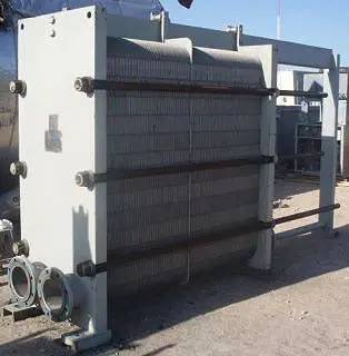 3034 sq.ft., APV, SR950, Plate Heat Exchanger, Stainless Steel, (290) plates, 1400 GPM, 8732500 BTU/hr., 150 - Image 9