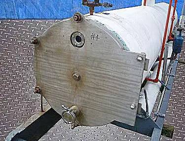 60 Ton, Morris and Associates, Remote Water Chiller, 5 passes, (18) 3" diameter x 13' 6" L tubes, 190.75 - Image 7
