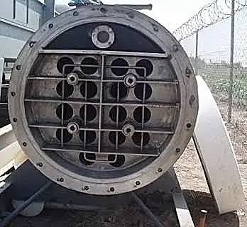 85 Ton, Morris and Associates #WC-125HV-2000HSS, Remote Water Chiller, 9 passes, (18) 2-7/8" diameter x 20' - Image 7