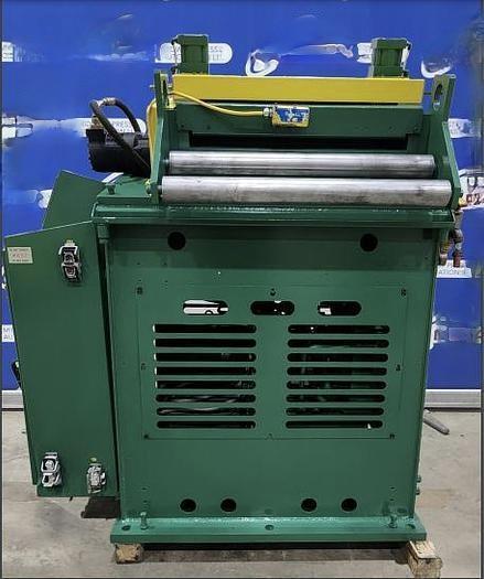5000 lb. Minster, coil servo feed line, 26" width x .090" stock, 72" OD, 20" ID, double end reel - Image 4