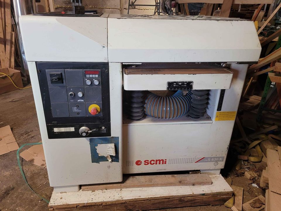 24" x 11.8" SCMI #S630K, Planer, 10 HP Motor, Straight knives, 2005 - Image 1