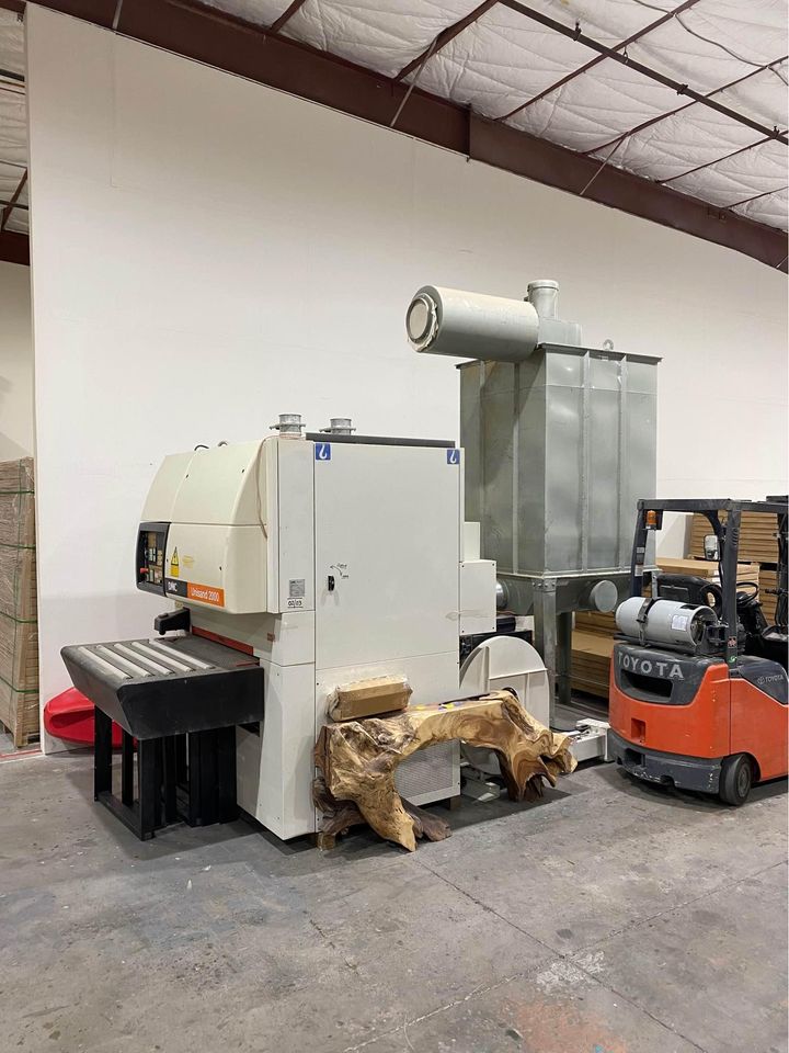 43" DMC #Unisand-2000, sander, includes Murphy Rogers Dust Dust Collector - Image 2