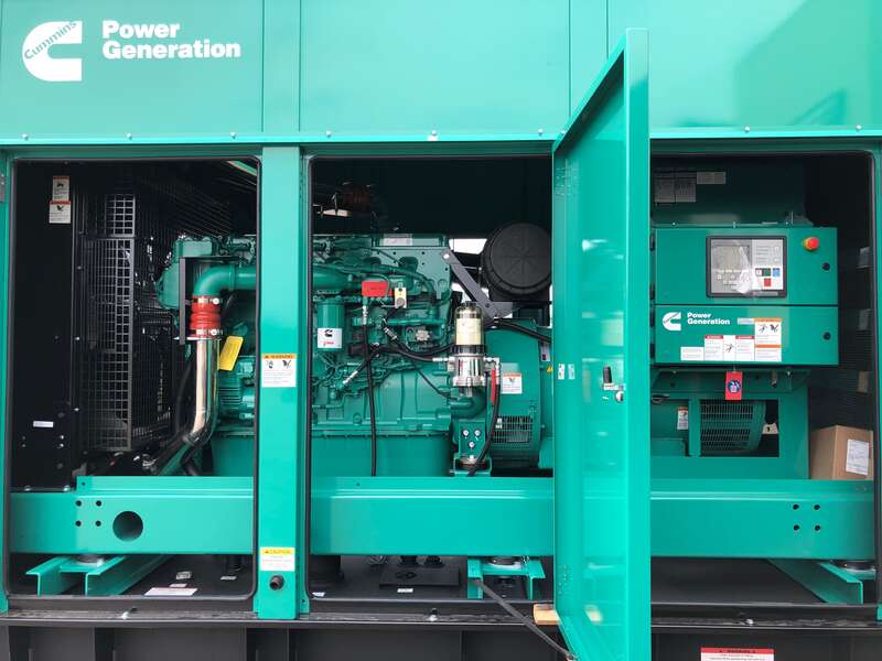500 KW Cummins #DFEK, disel generator set, 277/480 Volts, 755 HP, QSX15-G9 engine, Tier 2, weatherproof - Image 7