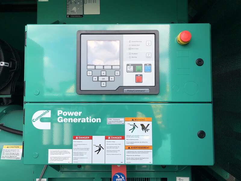 500 KW Cummins #DFEK, disel generator set, 277/480 Volts, 755 HP, QSX15-G9 engine, Tier 2, weatherproof - Image 9