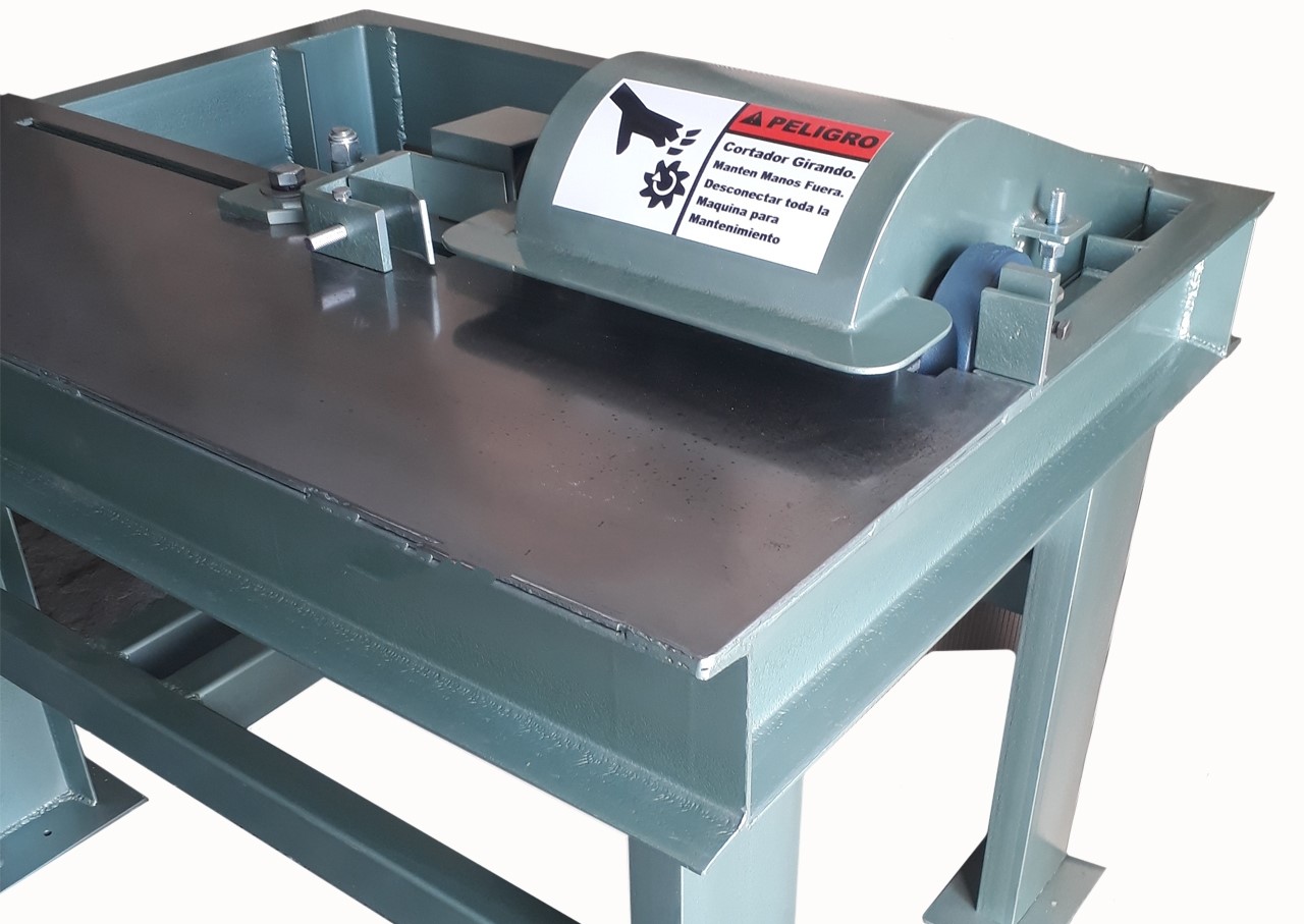 Custom Built Single Head Pallet Stringer Notcher, 9" x 2-1/2" x 1-5/8" max notch size - Image 1